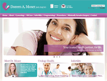Tablet Screenshot of drmoser.net